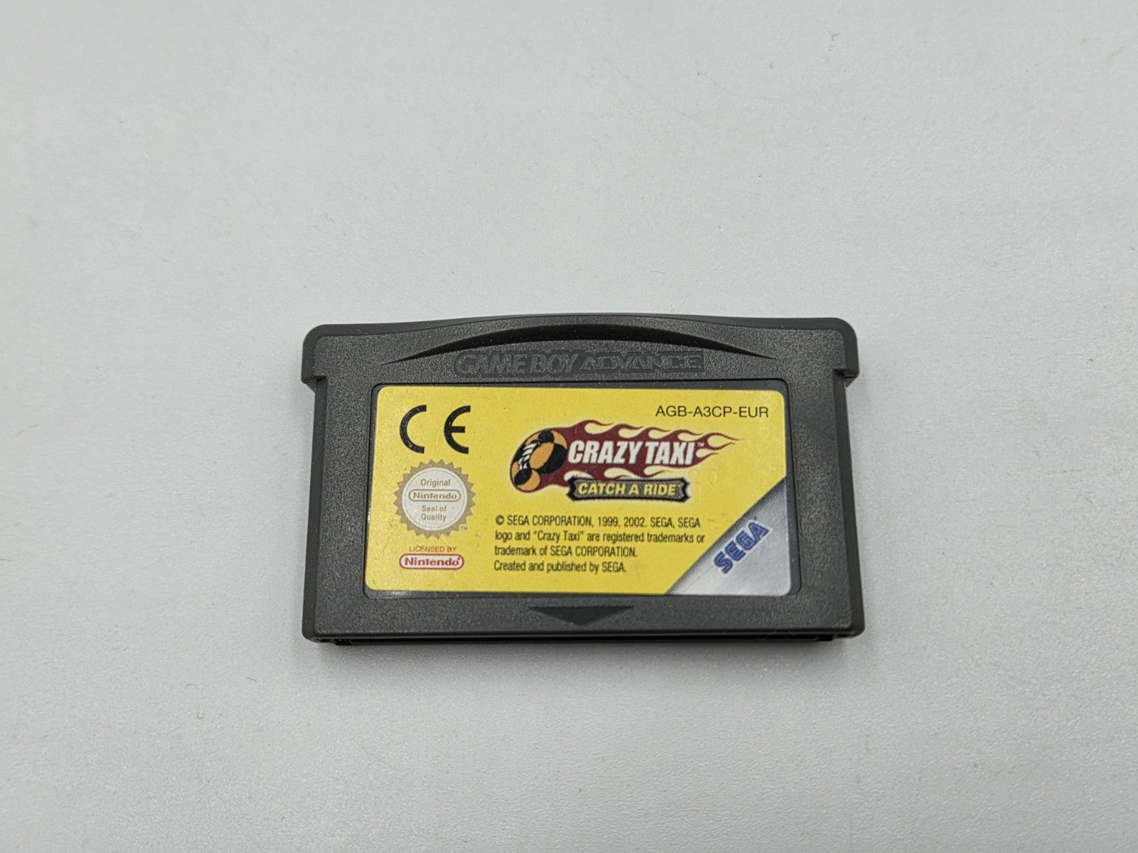 Nintendo Game Boy Advance Crazy Taxi Catch A Ride Modul EUR