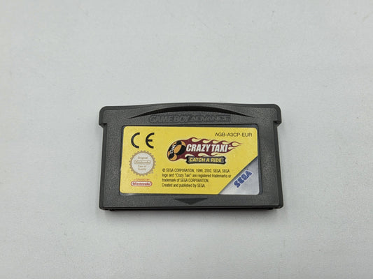 Nintendo Game Boy Advance Crazy Taxi Catch A Ride Modul EUR