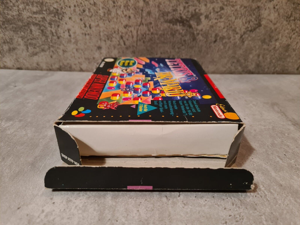 SNES Super Nintendo Tetris & Dr. Mario mit OVP und Anleitung NOE - T-Retro-Games 