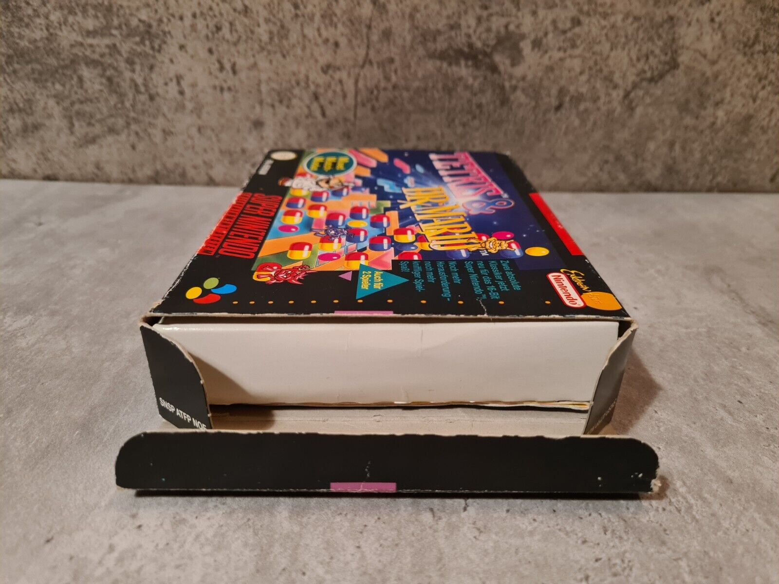 SNES Super Nintendo Tetris & Dr. Mario mit OVP und Anleitung NOE - T-Retro-Games 