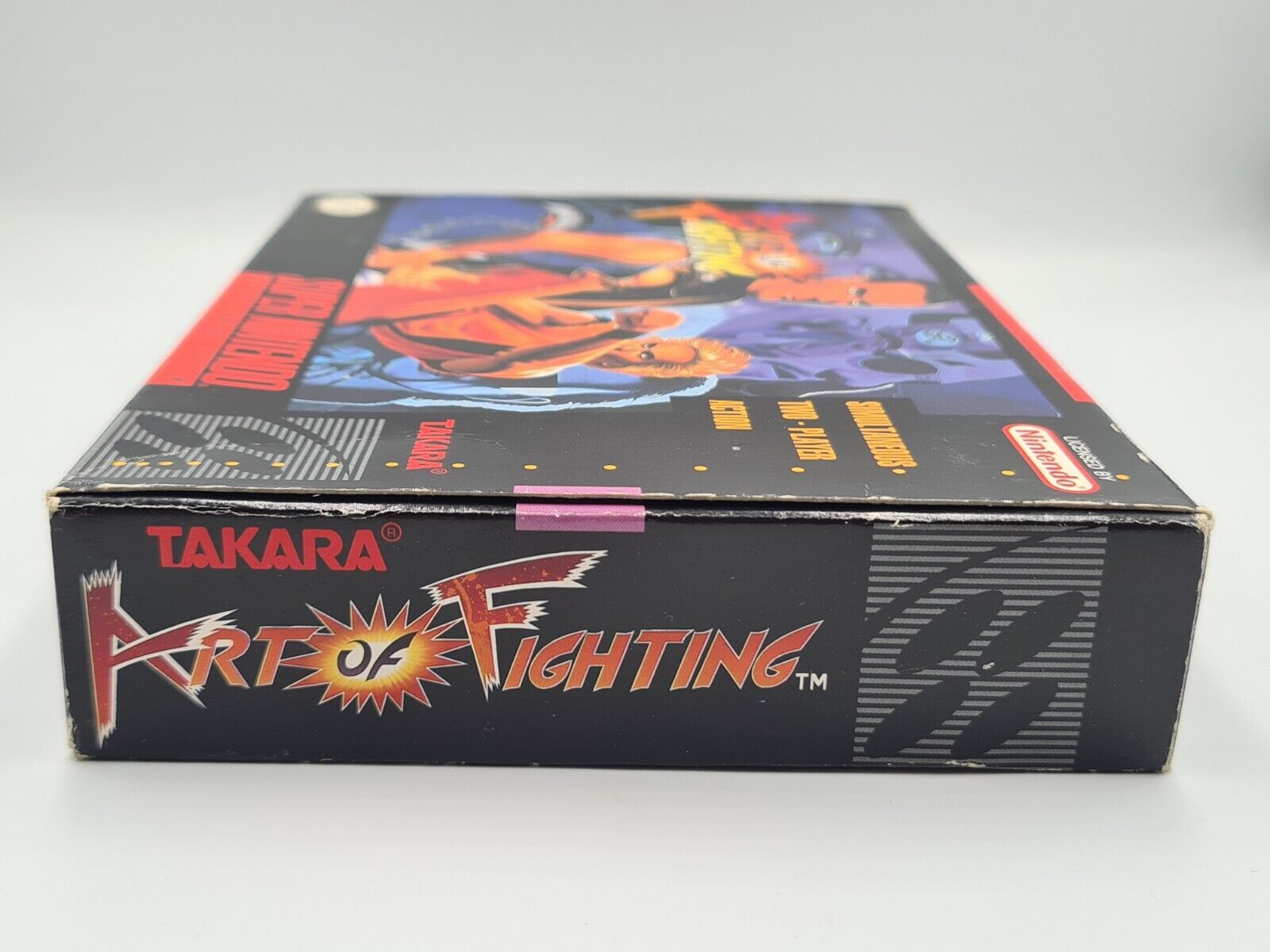 SNES Super Nintendo Art of Fighting mit OVP und Anleitung NTSC-USA - T-Retro-Games 
