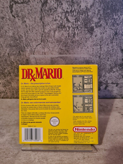 Nintendo Game Boy Classic Dr. Mario mit OVP und Anleitung FAH - T-Retro-Games 