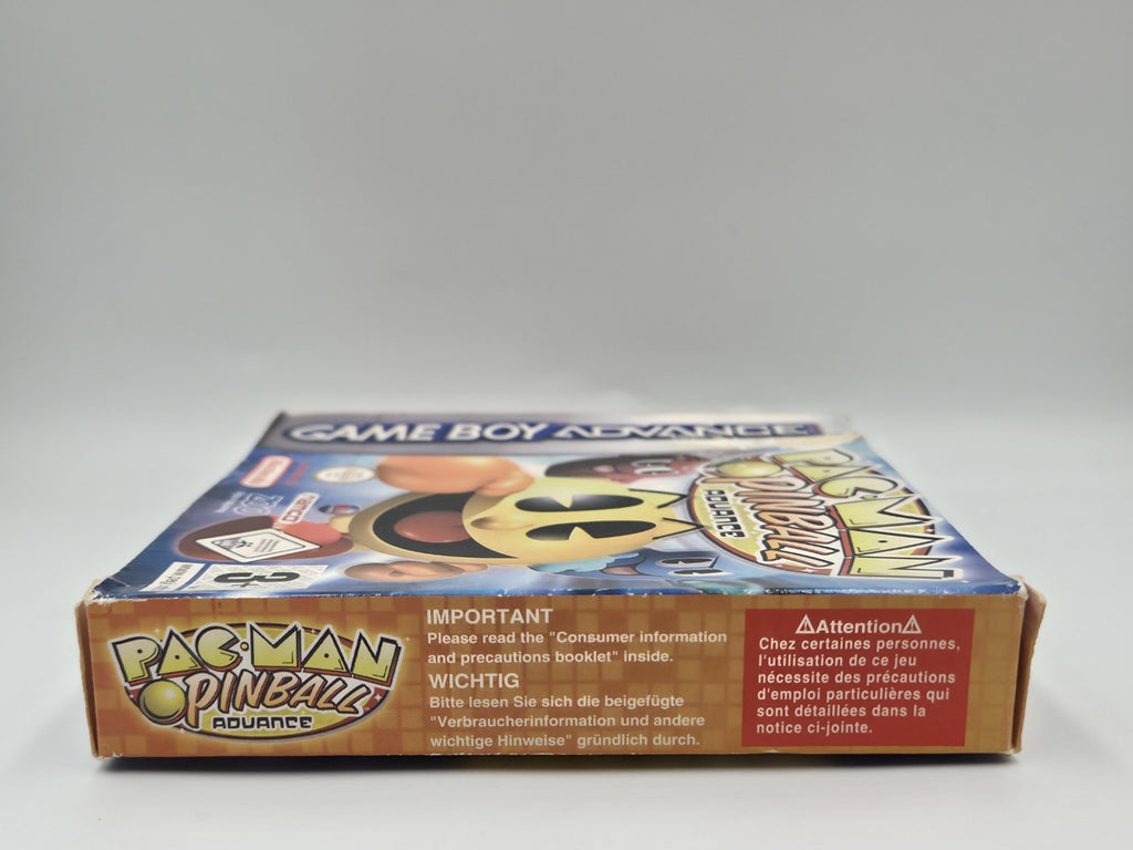 Nintendo Game Boy Advance Pac Man Pinball Advance EUR Leer OVP Empty Box 