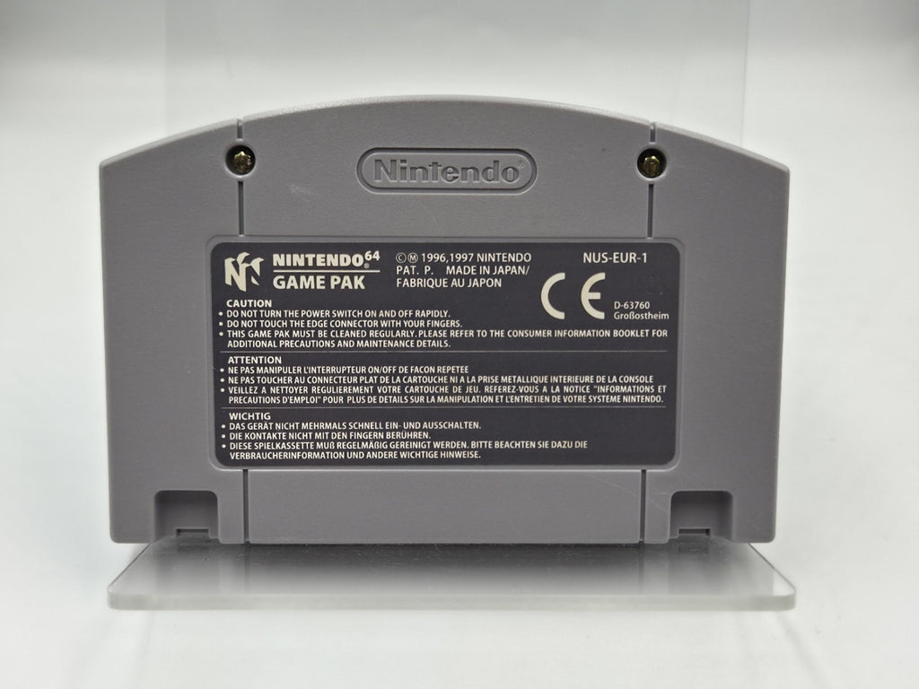 N64 Nintendo 64 Spiel Starshot Panik im Space Circus NOE Modul