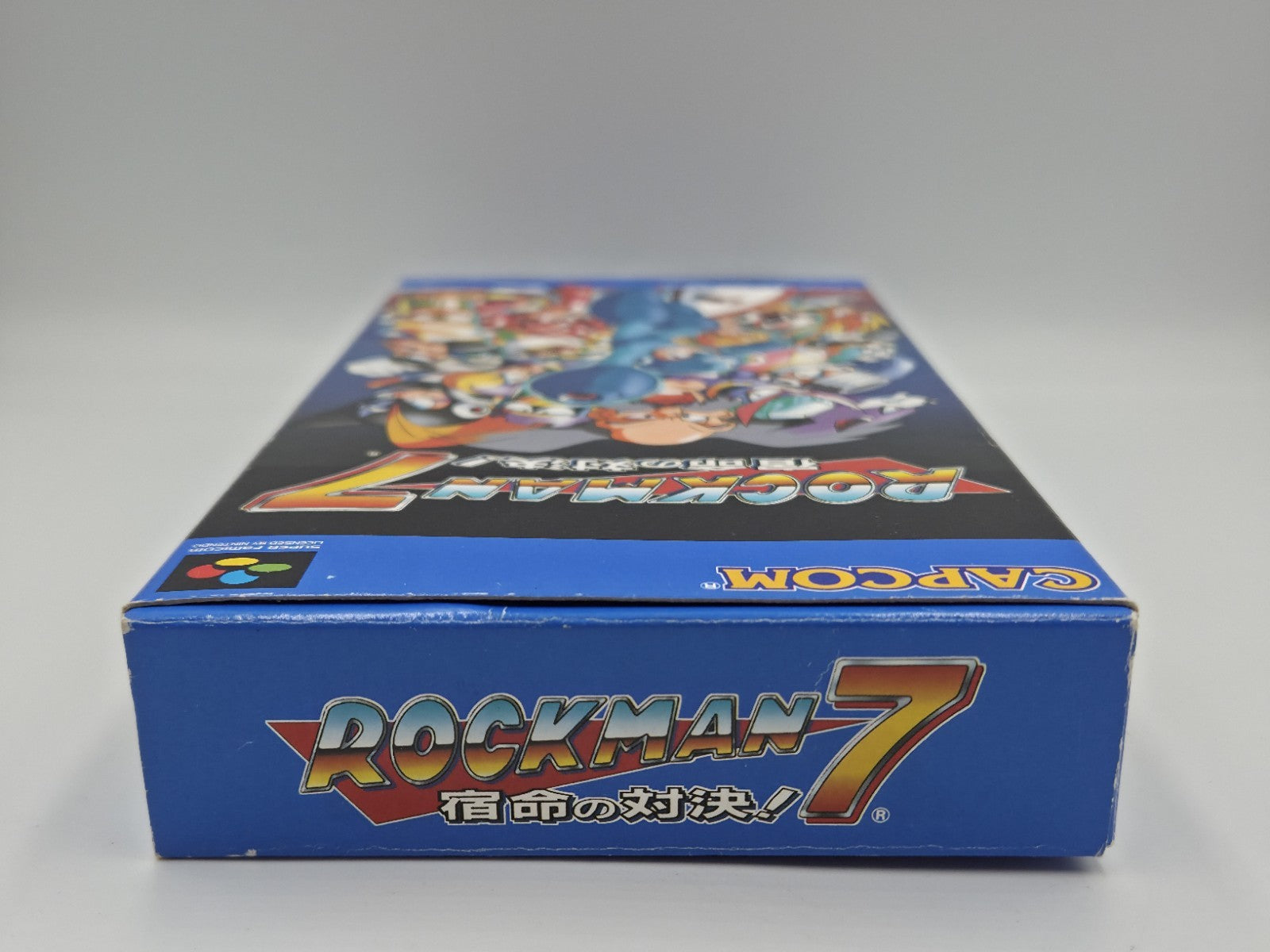 SFC Super Famicom Rockman 7 mit OVP und Anleitung Japan