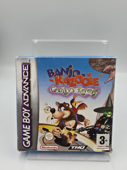 Nintendo Game Boy Advance Banjo Kazooie Grunty's Revenge + OVP und Anleitung UKV