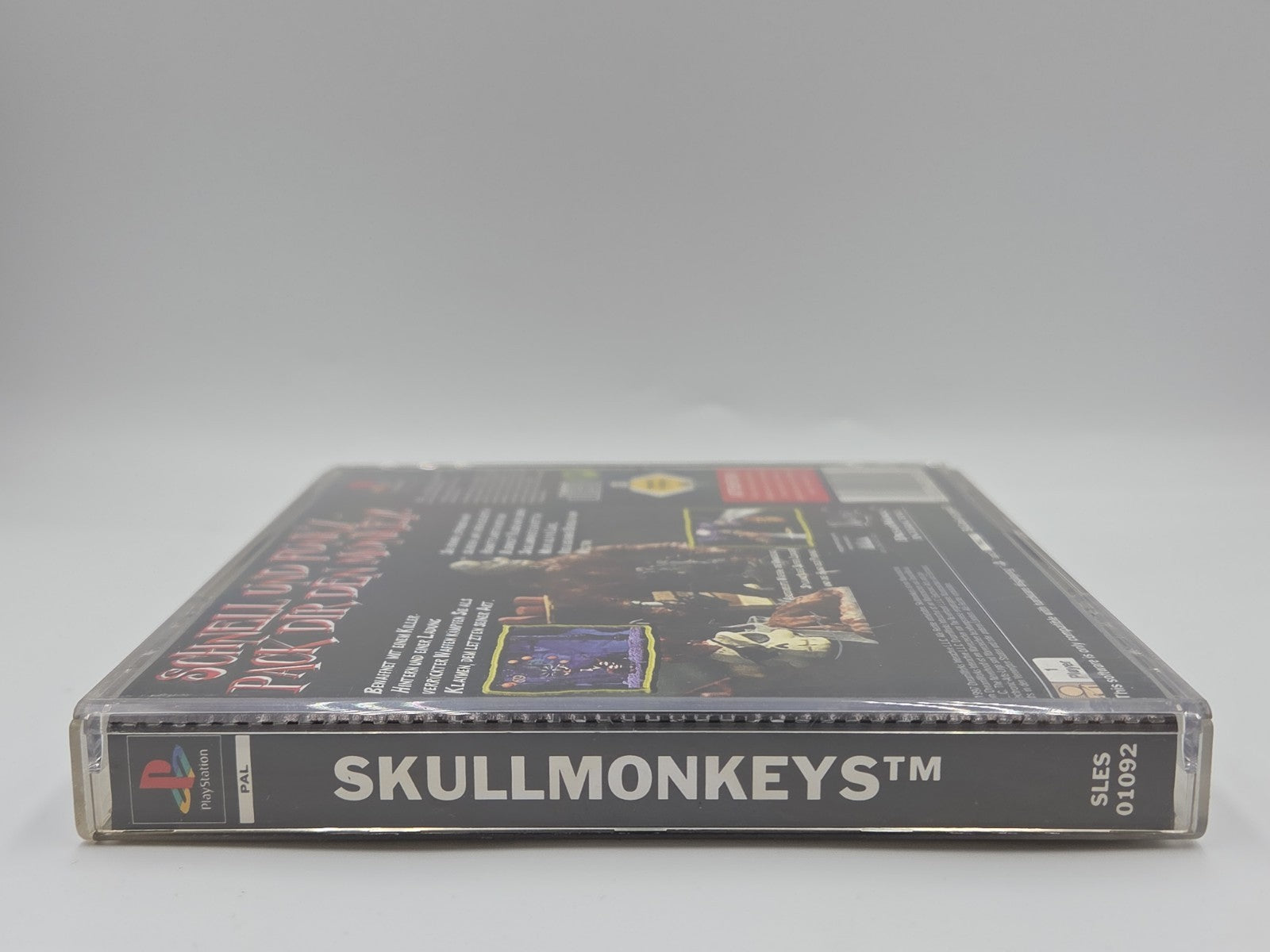 PS1 Playstation 1 Spiel Skullmonkeys mit OVP und Anleitung Deutsch