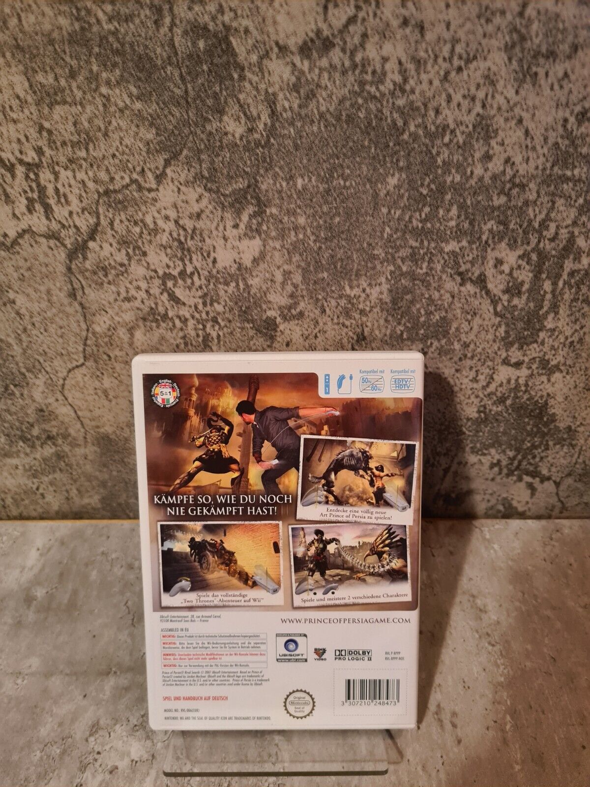 Nintendo Wii Spiel Prince of Persia Rival Swords mit OVP und Anleitung NOE - T-Retro-Games 