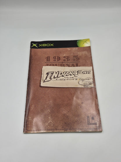XBOX Spiel Indiana Jones and the Emperor's Tomb mit OVP und Anleitung Englisch