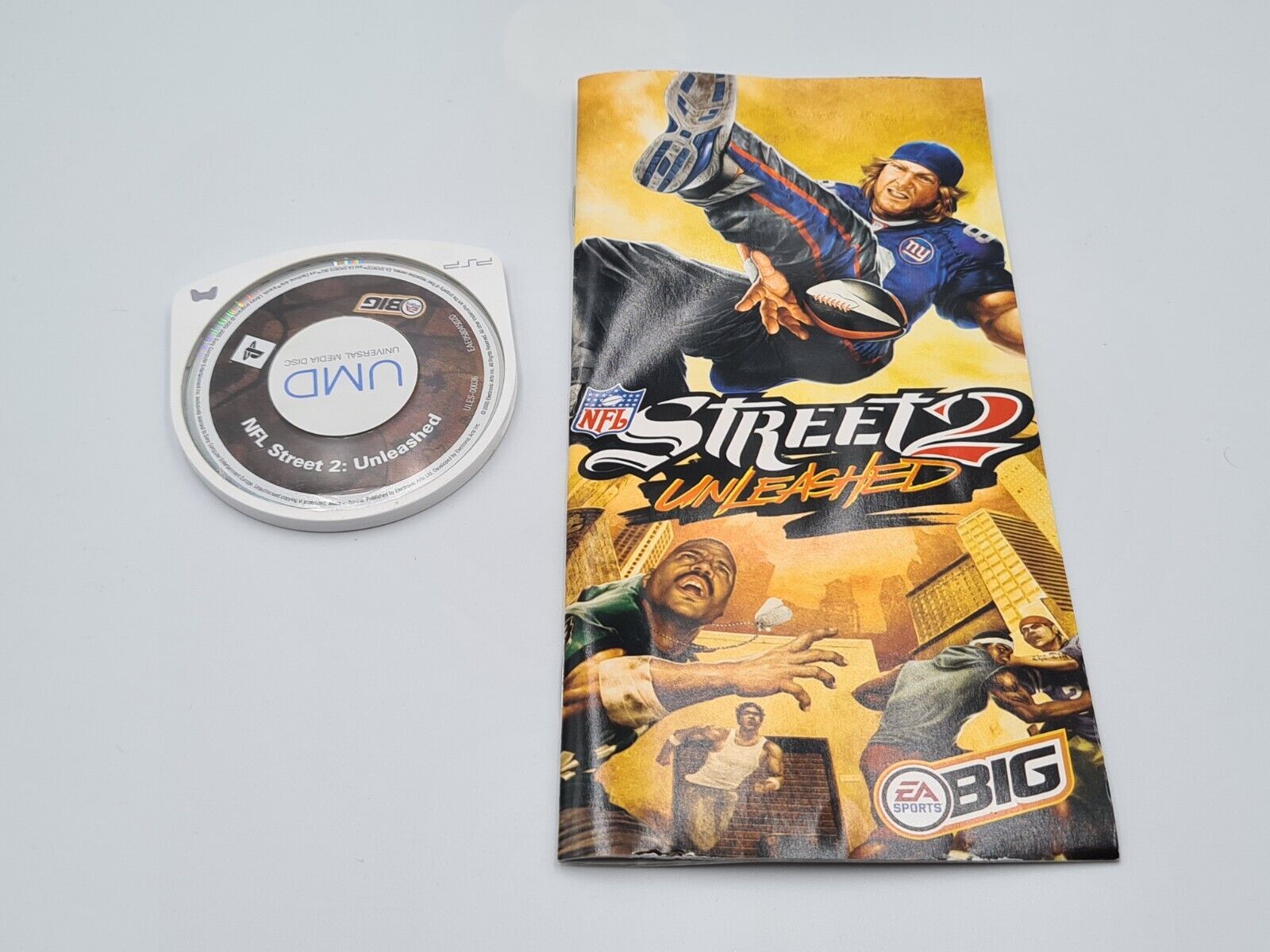 Sony PSP Spiel NFL Street 2 Unleashed mit OVP und Anleitung Englisch - T-Retro-Games 