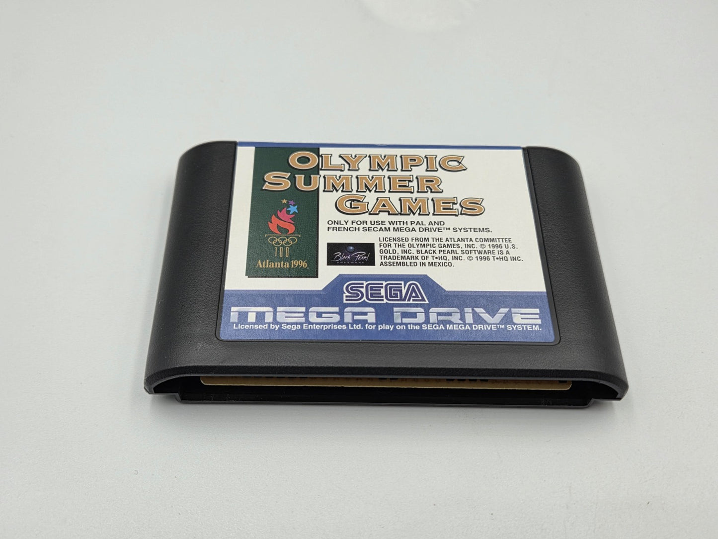 Sega Mega Drive Spiel Olympic Summer Games mit OVP und Anleitung Multilingual 
