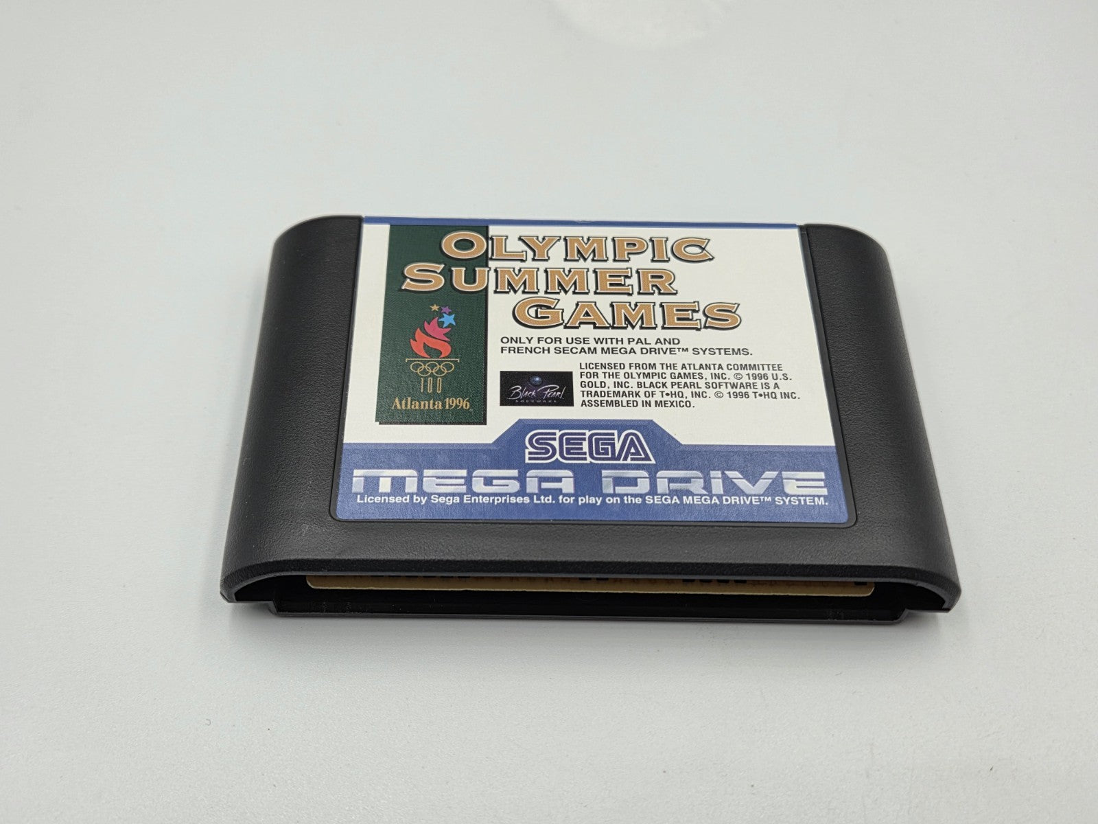Sega Mega Drive Spiel Olympic Summer Games mit OVP und Anleitung Multilingual 
