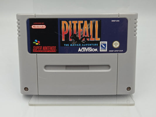 SNES Super Nintendo Pitfall The Mayan Adventure EUR Modul