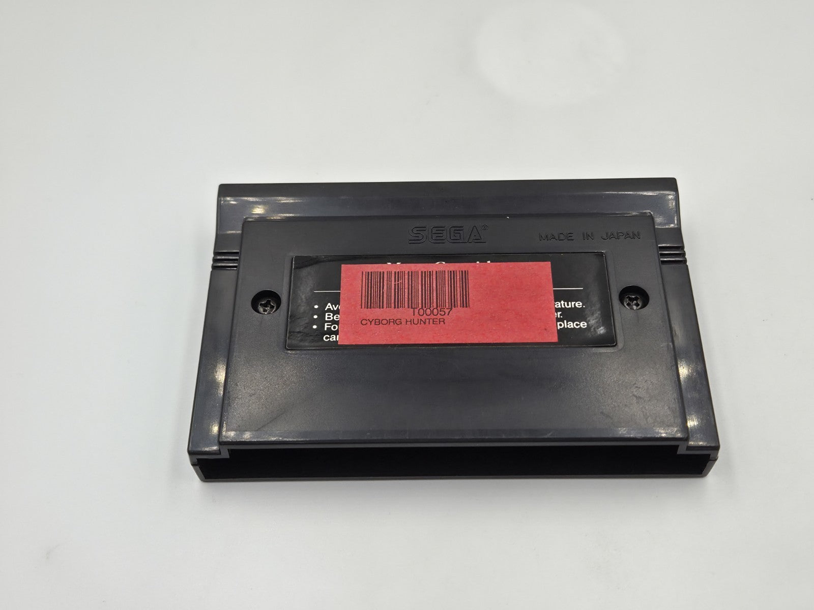 Sega Master System Spiel Cyborg Hunter mit OVP Multi Language 
