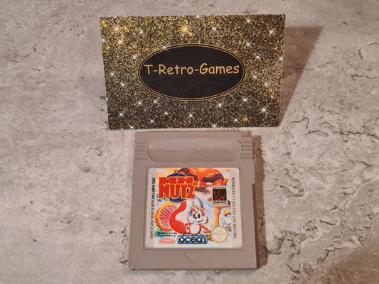 Nintendo Game Boy Classic Spiel Mr. Nutz Modul FAH - T-Retro-Games 