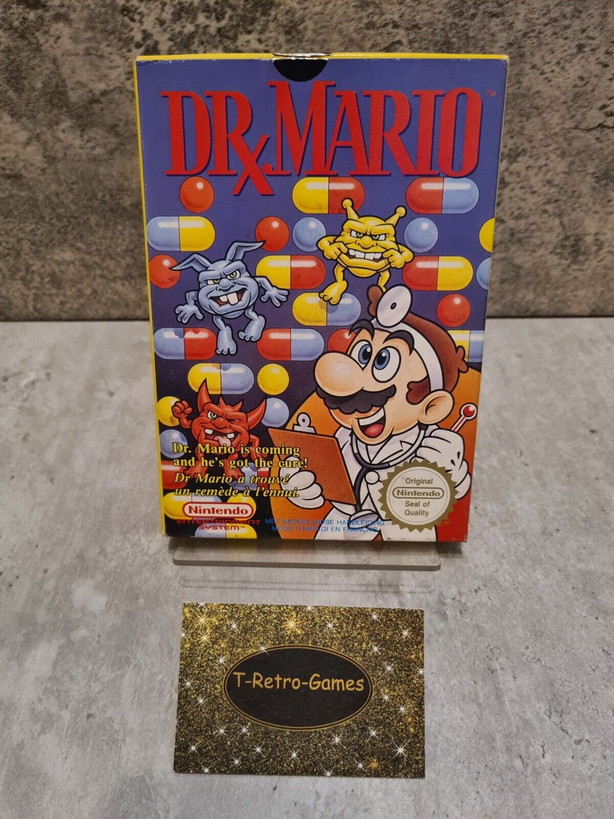 NES Dr. Mario mit OVP und Anleitung FAH - T-Retro-Games 