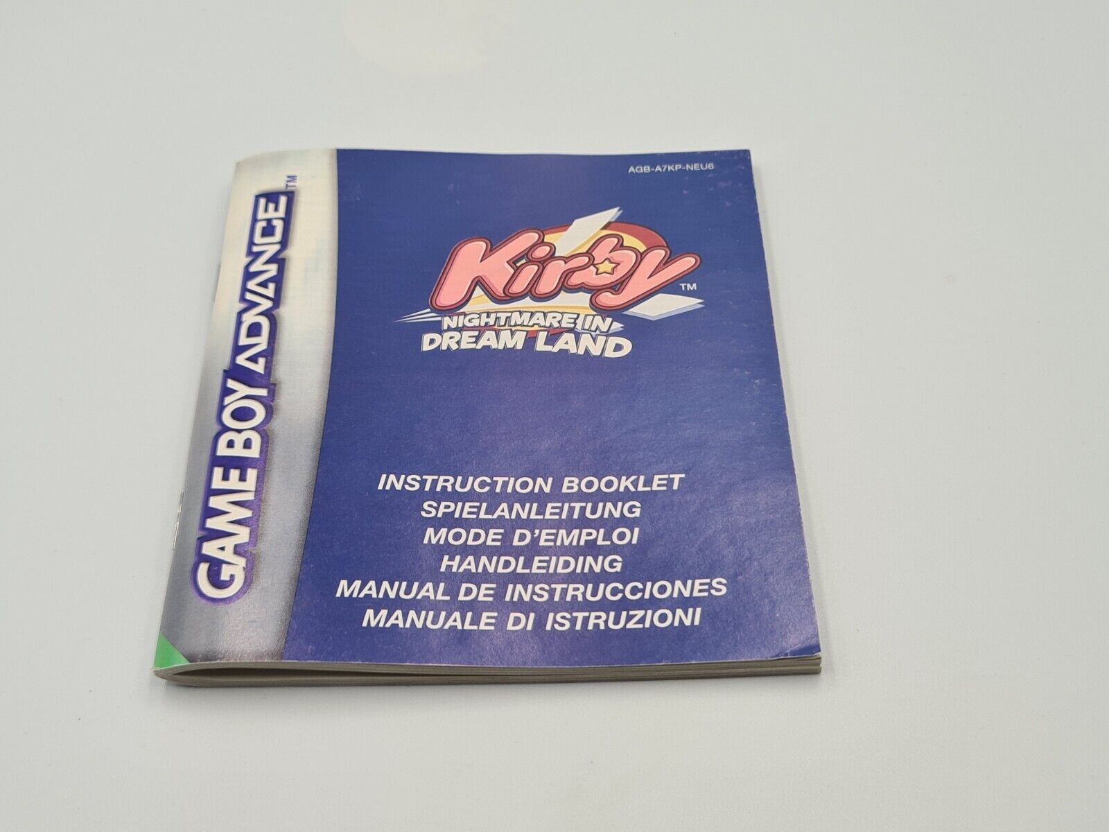 Nintendo Game Boy Advance Kirby Nightmare In Dream Land + OVP und Anleitung EUR - T-Retro-Games 