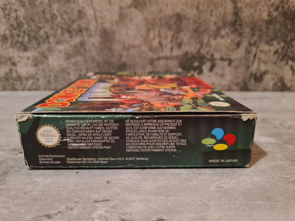 SNES Super Nintendo Donkey Kong Country mit OVP und Anleitung FRG - T-Retro-Games 