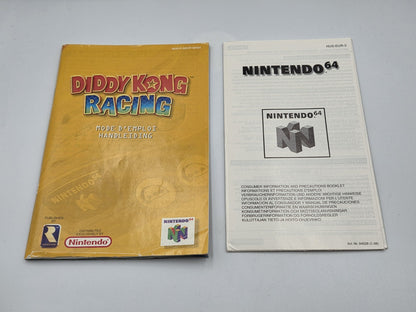 N64 Nintendo 64 Diddy Kong Racing mit OVP und Anleitung FAH