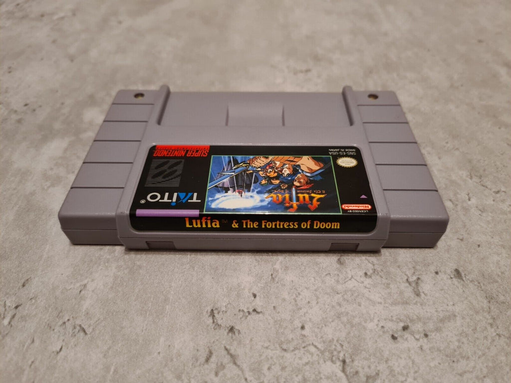 SNES Super Nintendo Lufia & The Fortress of Doom mit OVP und Anleitung NTSC-USA - T-Retro-Games 