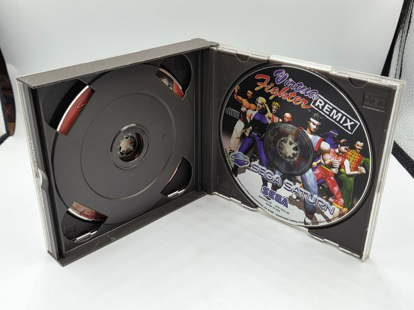 Sega Saturn Virtua Fighter C.G. Portrait Collection mit OVP 2 Discs 