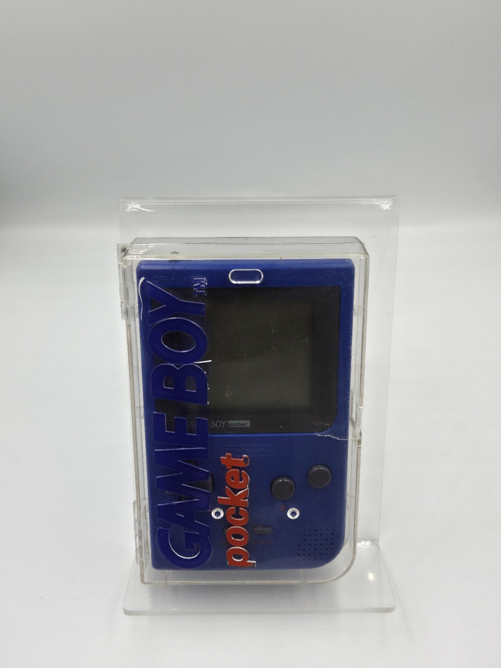Nintendo Game Boy Pocket Blau Blue Konsole Console mit Case  