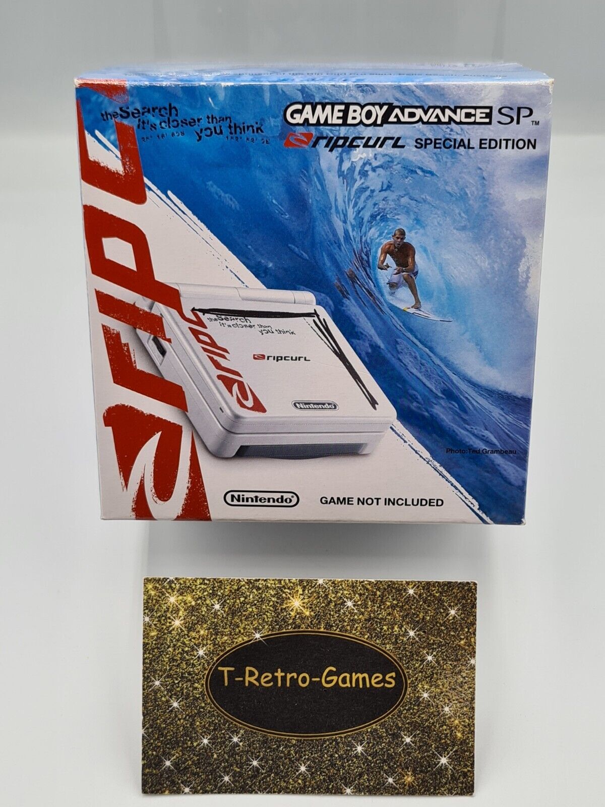 Nintendo Game Boy Advance SP Rip Curl AGS-001 Konsole Console Special Edition - T-Retro-Games 
