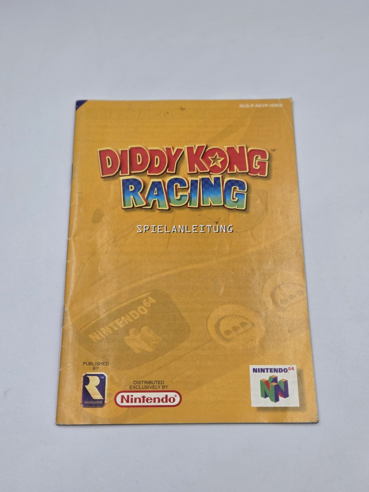 N64 Nintendo 64 Diddy Kong Racing mit OVP und Anleitung NOE