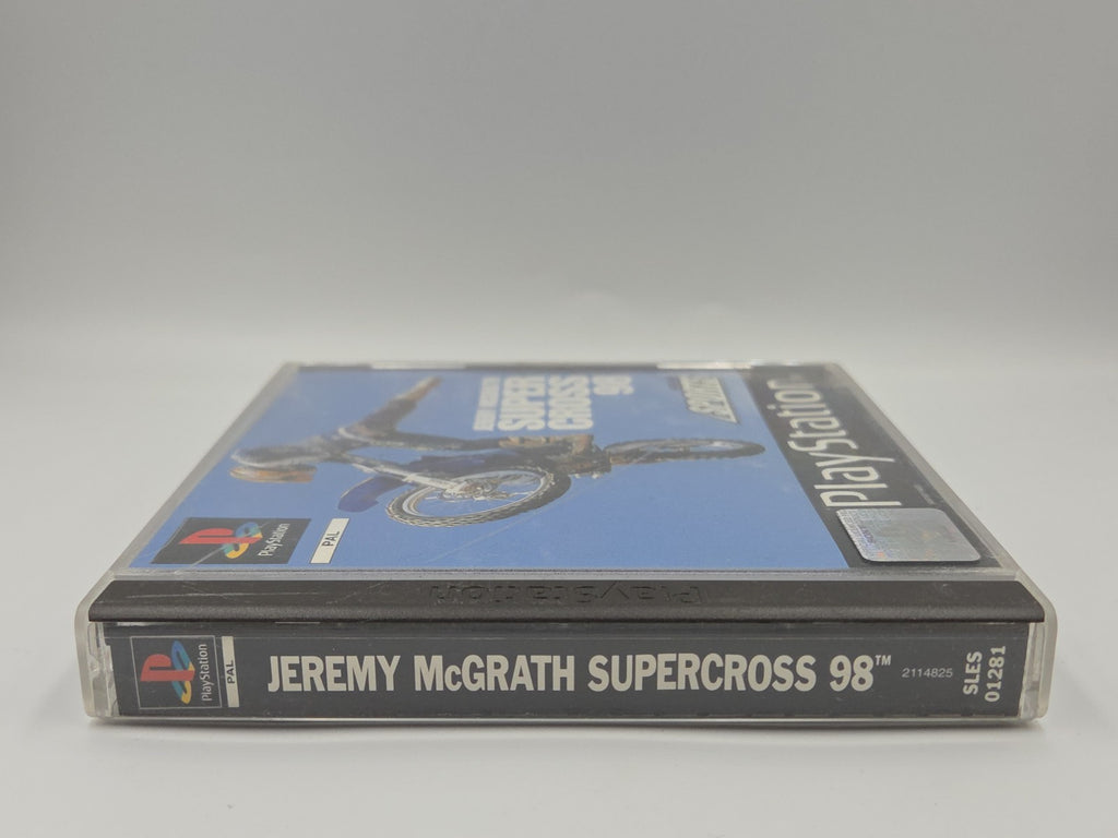 PS1 Playstation 1 Jeremy Mcgrath Super Cross 98 mit OVP und Anleitung 