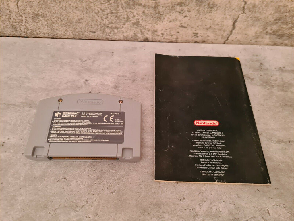 N64 Nintendo 64 GoldenEye 007 mit OVP und Anleitung FAH - T-Retro-Games 