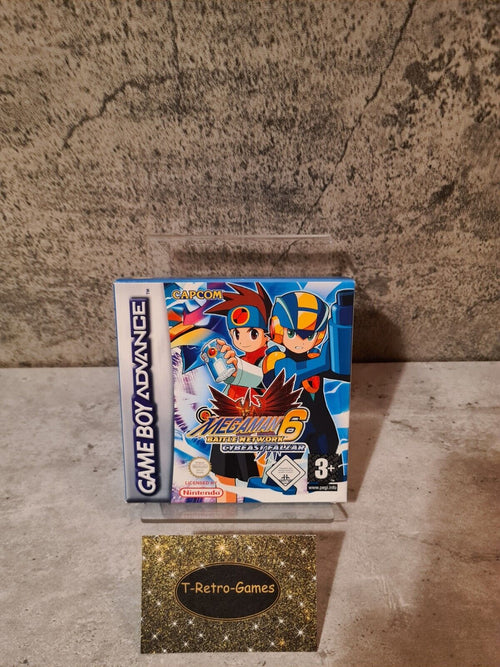Game Boy Advance Mega Man Battle Network 6 Cybeast Falzar + OVP + Anleitung EUR - T-Retro-Games 