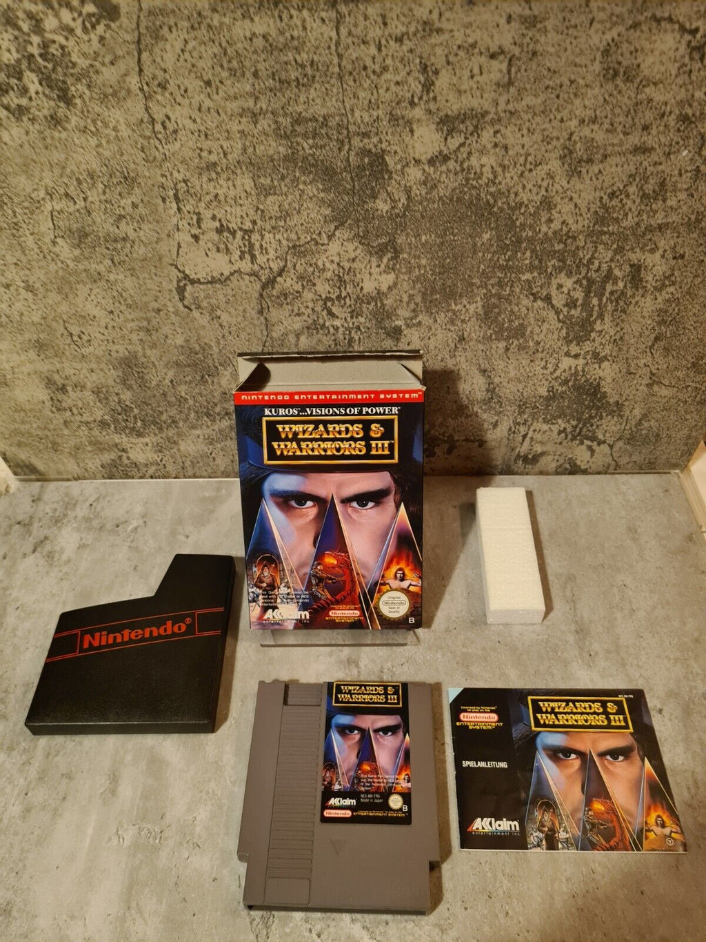 NES Wizards & Warriors III mit OVP und Anleitung FRG - T-Retro-Games 