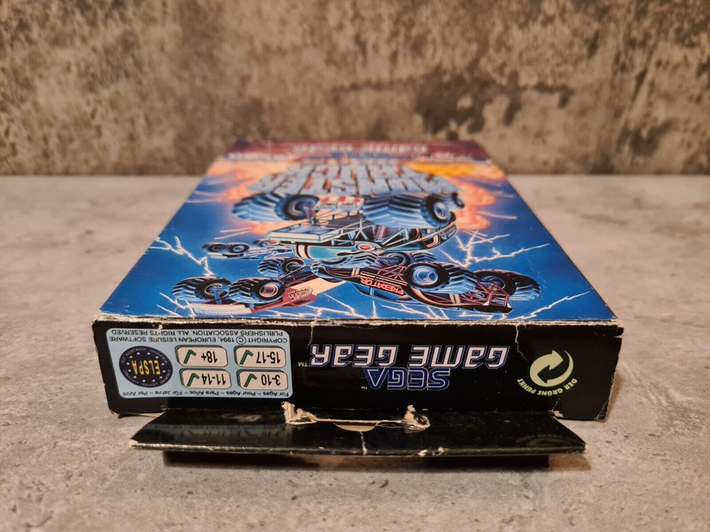 Sega Game Gear Monster Truck Wars mit OVP und Anleitung Multi Language - T-Retro-Games 