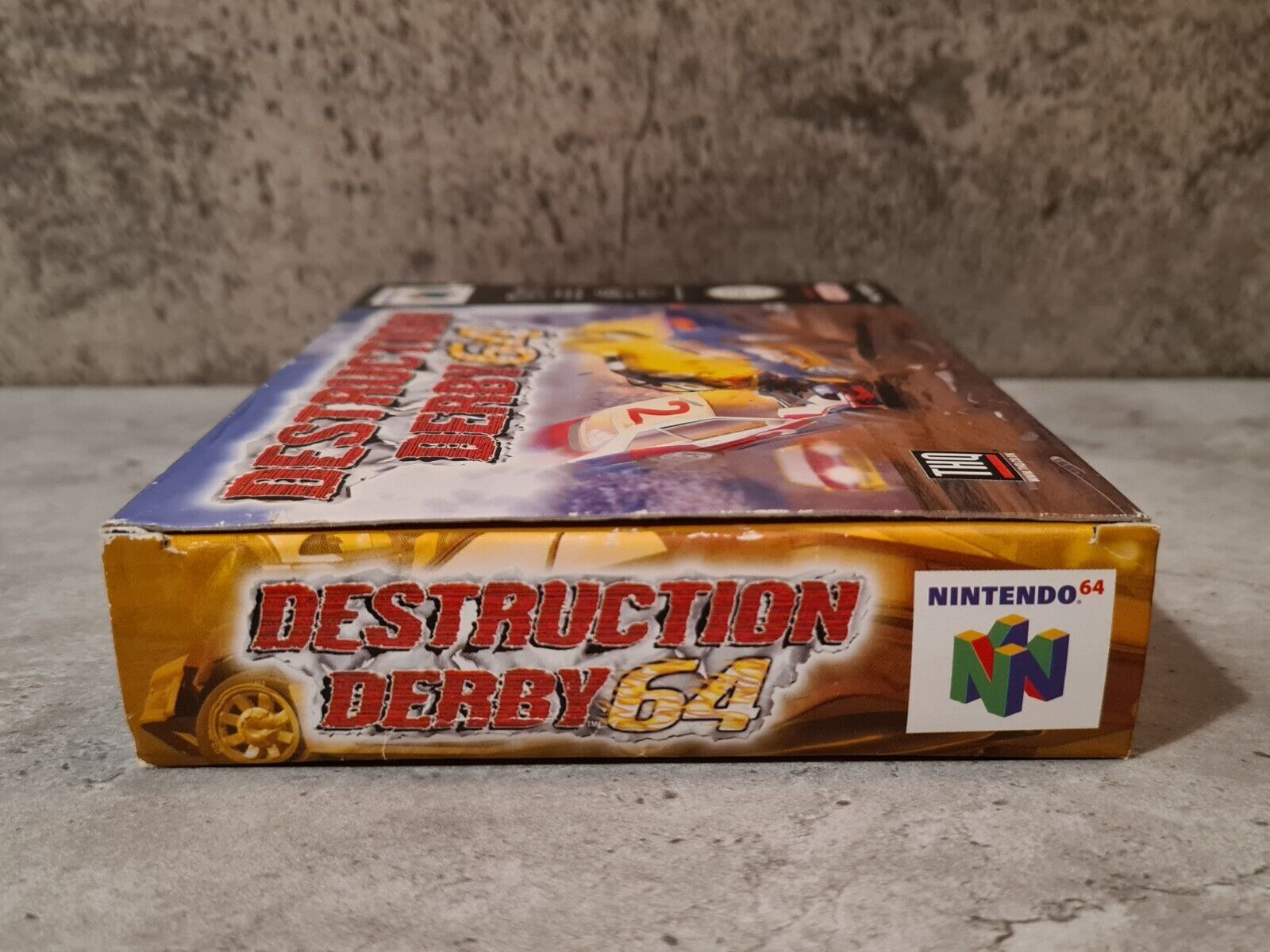 N64 Nintendo 64 Destruction Derby 64 mit OVP und Anleitung EUR - T-Retro-Games 