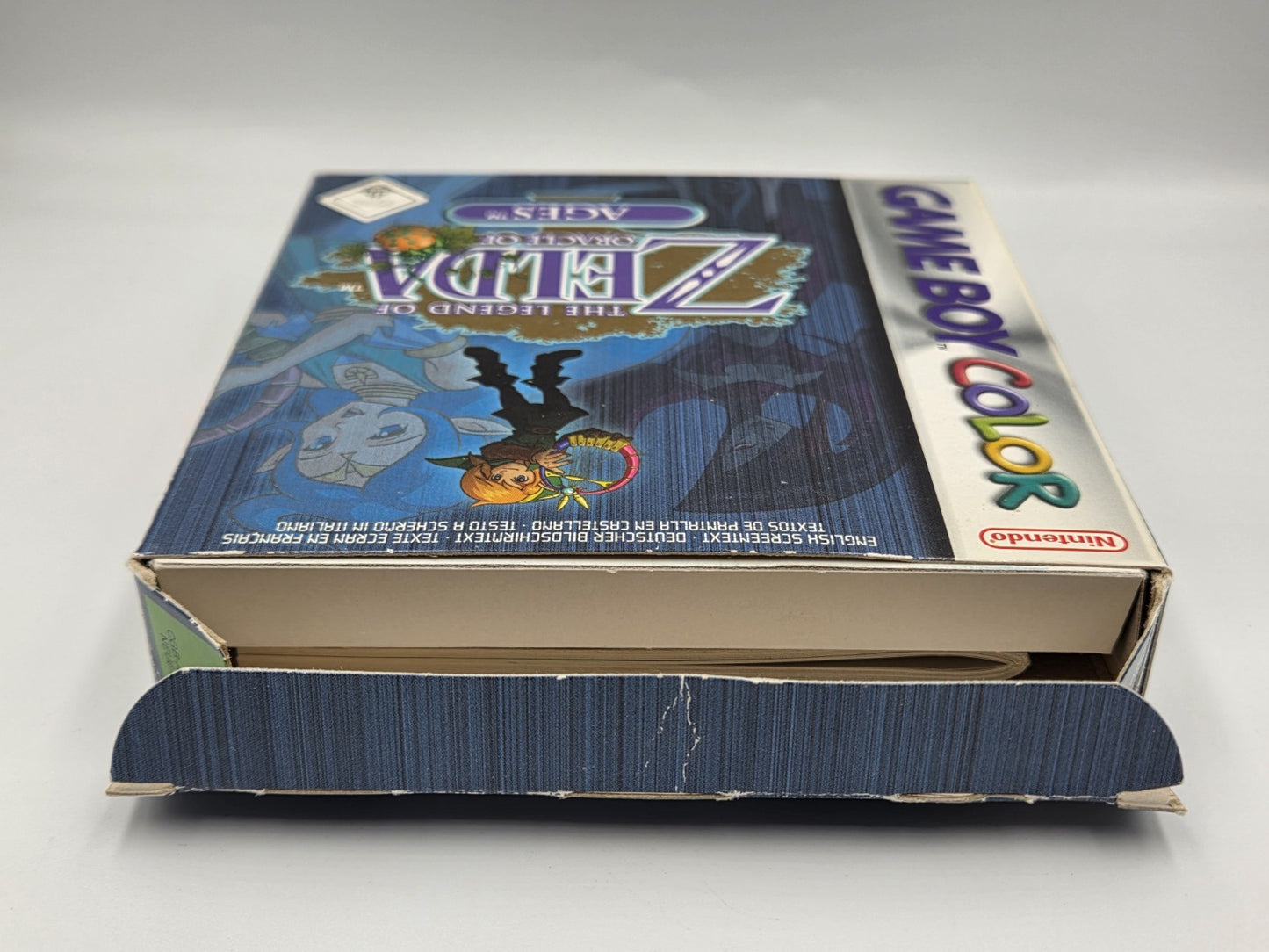 Game Boy Color The Legend of Zelda Oracle of Ages mit OVP und Anleitung EUR