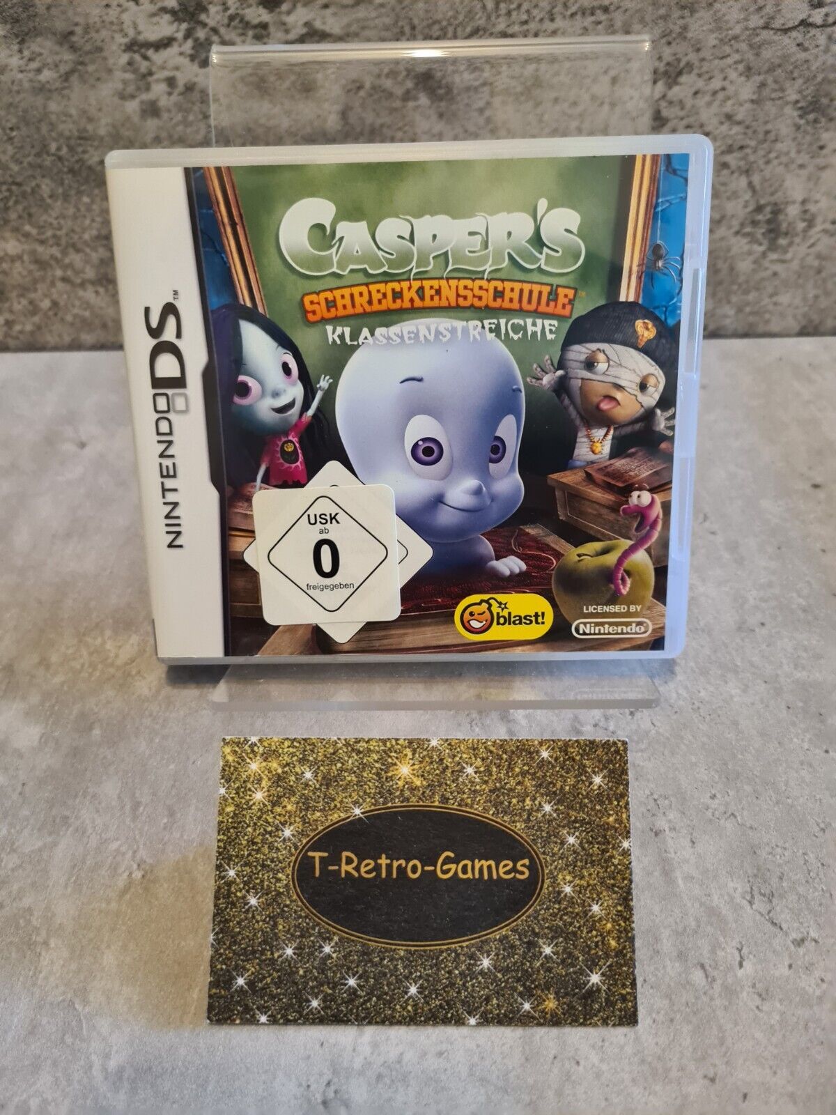 Nintendo DS Casper's Schreckensschule mit OVP und Anleitung NOE - T-Retro-Games 