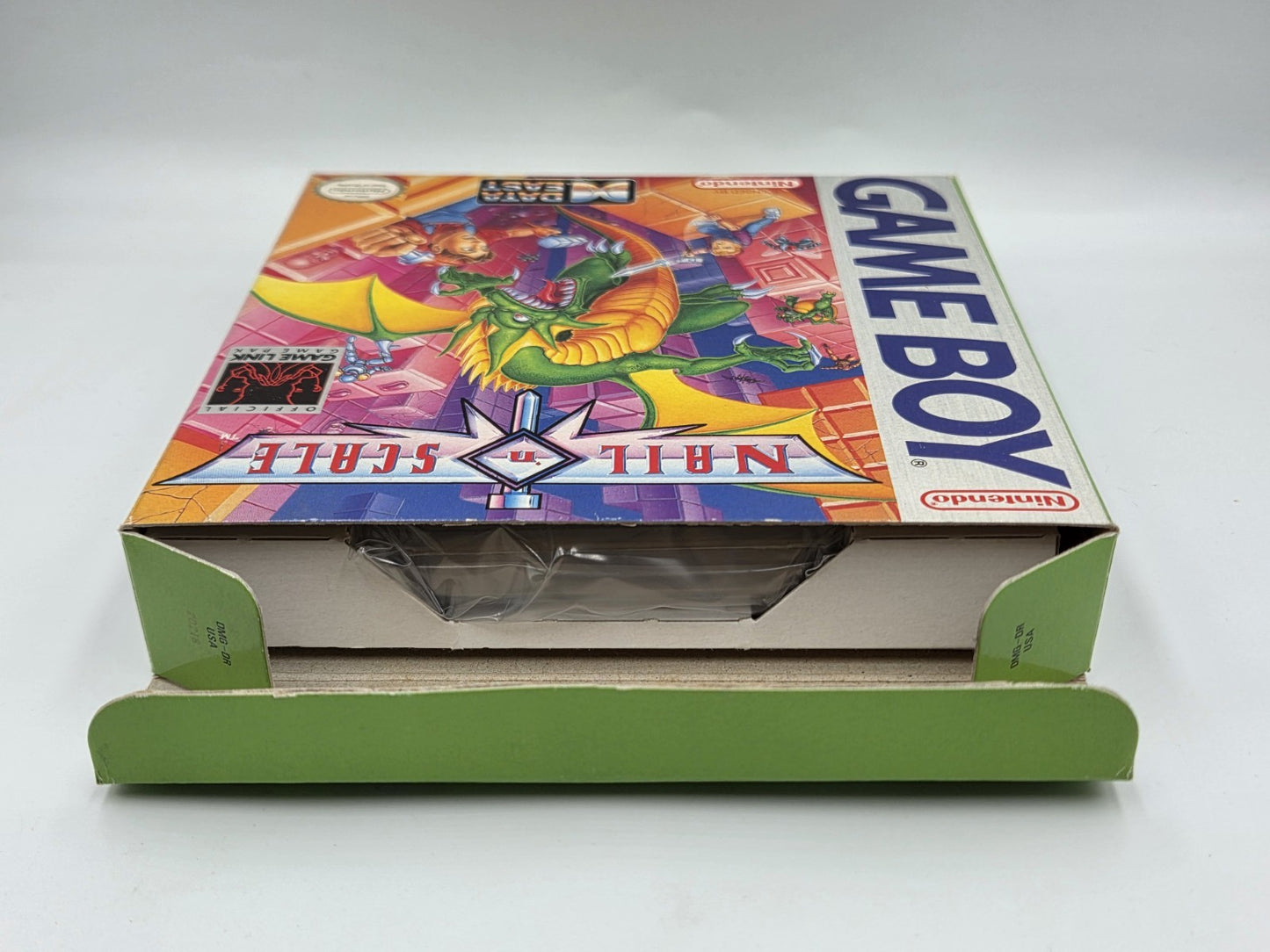 Nintendo Game Boy Classic Spiel Nail 'N Scale mit OVP und Anleitung USA