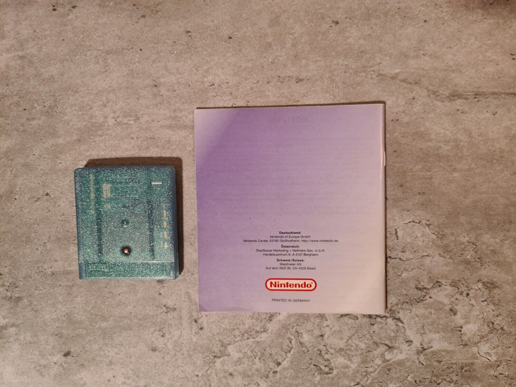 Nintendo Game Boy Color Pokemon Kristall Edition mit OVP und Anleitung NOE - T-Retro-Games 