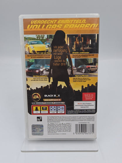 Sony PSP Spiel Need For Speed Undercover mit OVP und Anleitung Deutsch