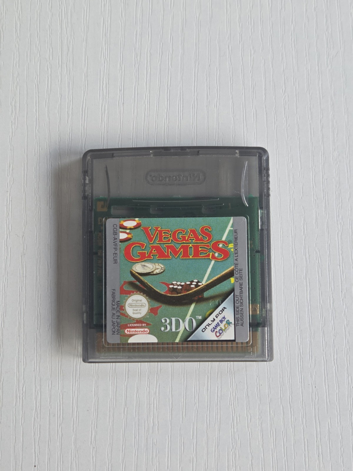 Nintendo Game Boy Color Spiel Vegas Games Modul EUR