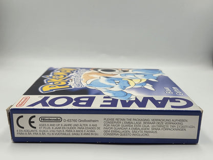 Nintendo Game Boy Pokemon Blaue Edition mit OVP und Anleitung NOE
