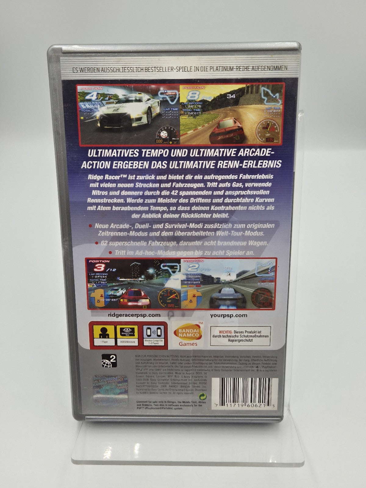 Sony PSP Spiel Ridge Racer 2 mit OVP Deutsch