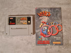 SNES Super Nintendo Izzy's Quest for the Olympic Rings mit OVP und Anleitung EUR - T-Retro-Games 