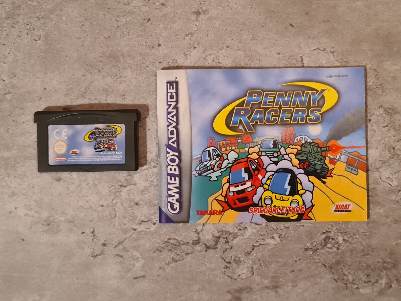 Nintendo Game Boy Advance Penny Racers mit OVP und Anleitung NOE - T-Retro-Games 