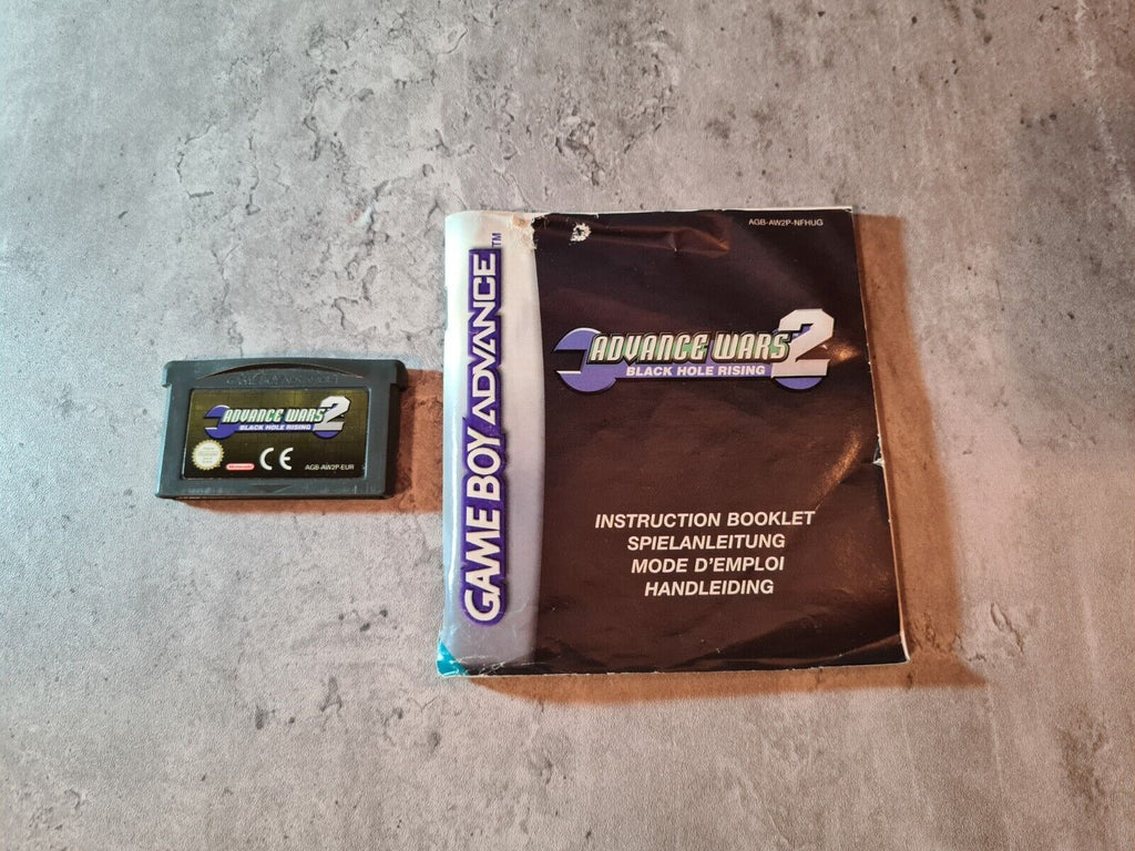 Gameboy Advance Advance Wars 2 Black Hole Rising mit OVP und Anleitung EUR - T-Retro-Games 