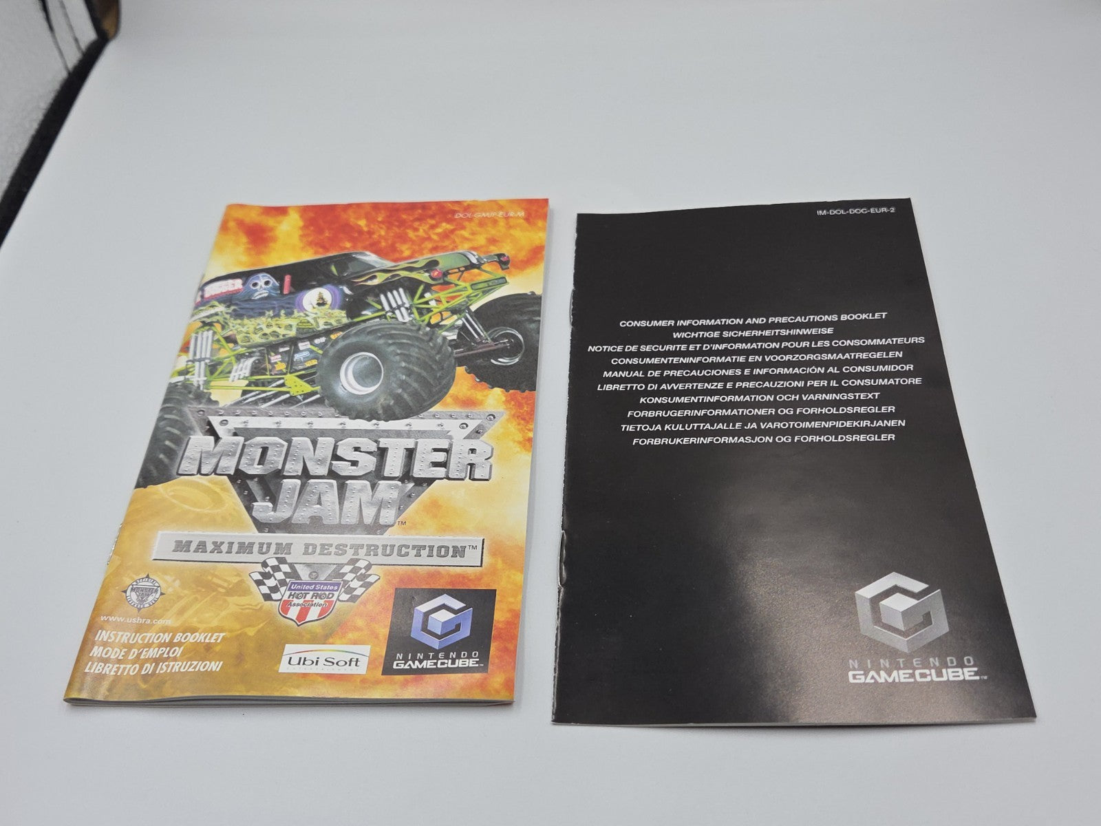 Nintendo GameCube Spiel Monster Jam Maximum Destruction + OVP und Anleitung EUR