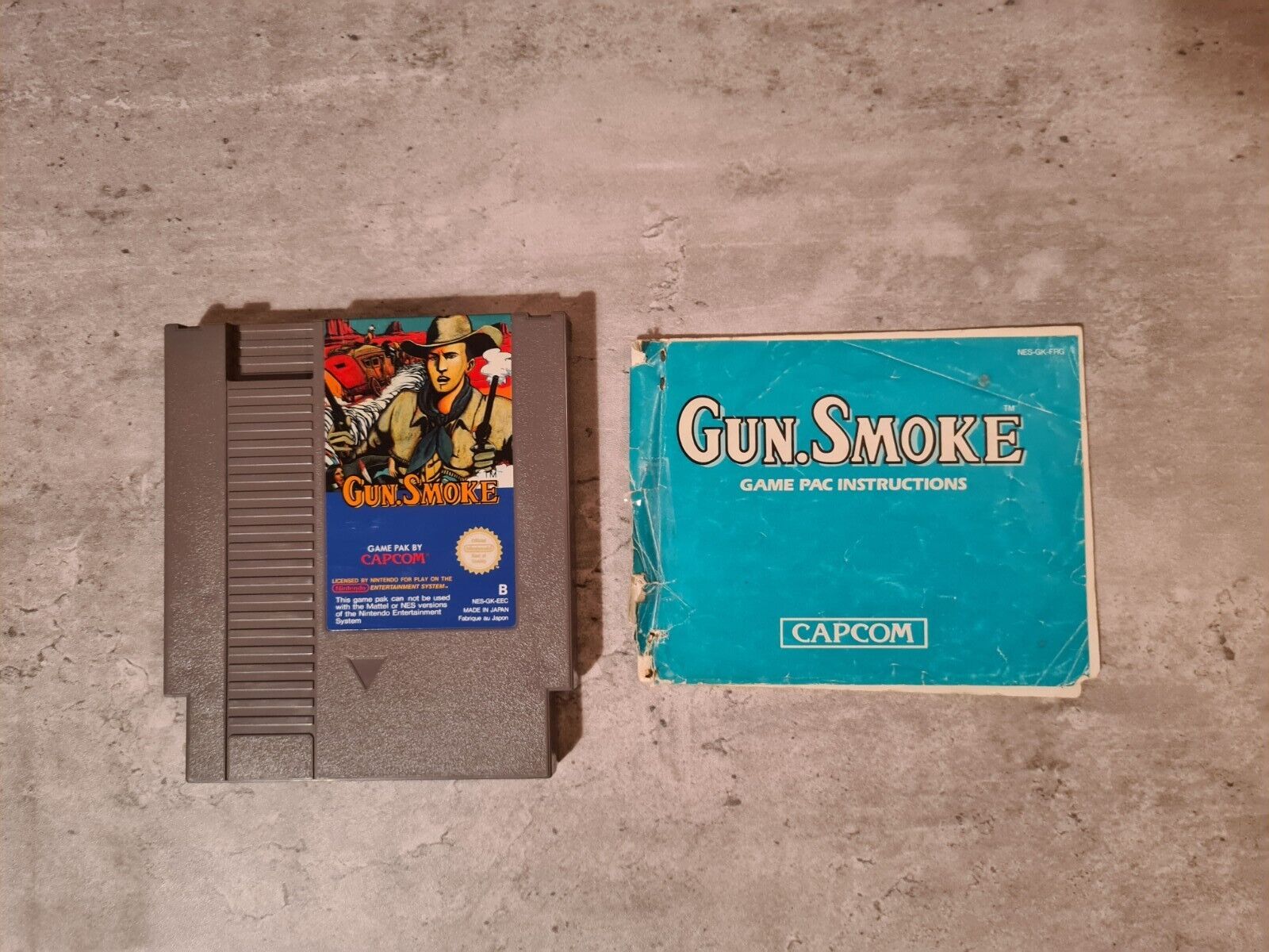 NES Gun Smoke mit OVP und Anleitung FRG - T-Retro-Games 