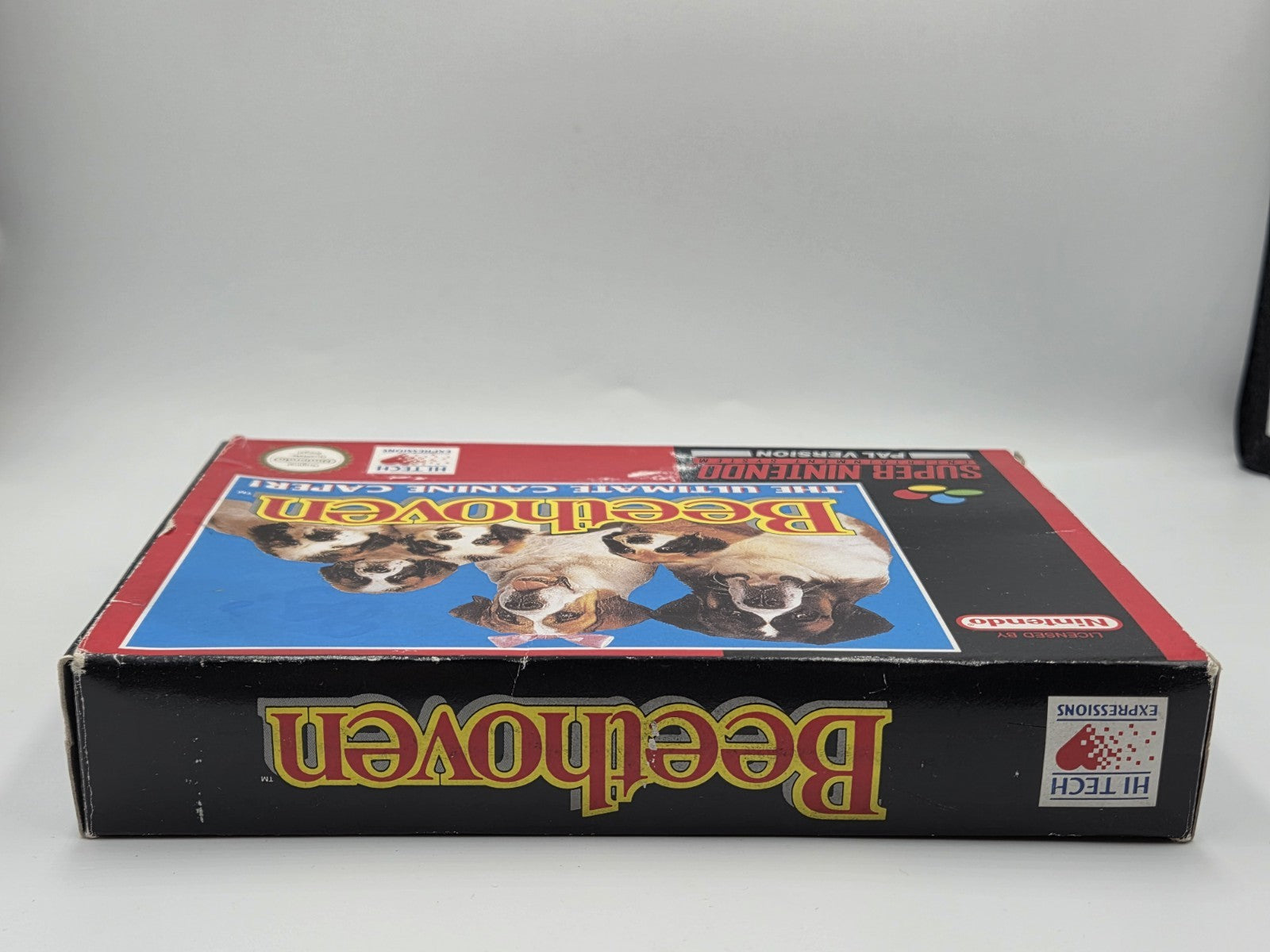 SNES Super Nintendo Beethoven The Ultimate Canine Caper! mit OVP + Anleitung NOE