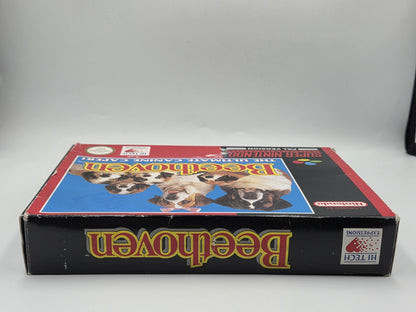 SNES Super Nintendo Beethoven The Ultimate Canine Caper! mit OVP + Anleitung NOE