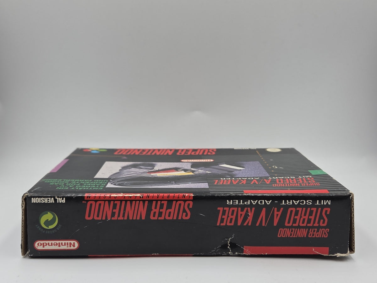 Super Nintendo Stereo A/V Kabel OVP